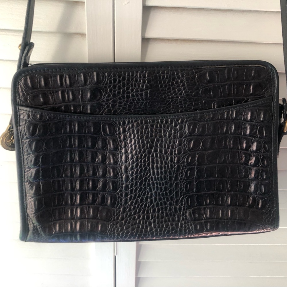 Elegant Crossbody black Brahmin purse